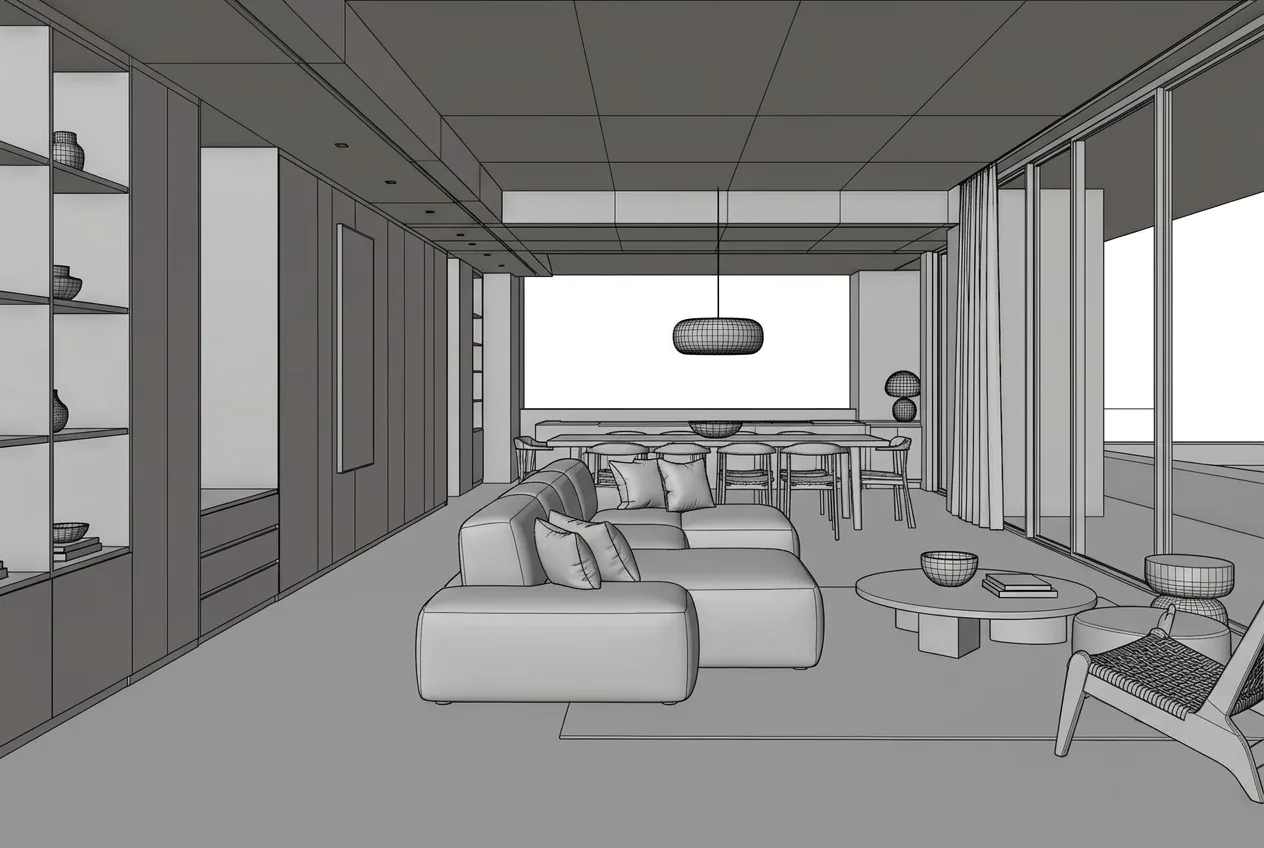 Architectural sketch